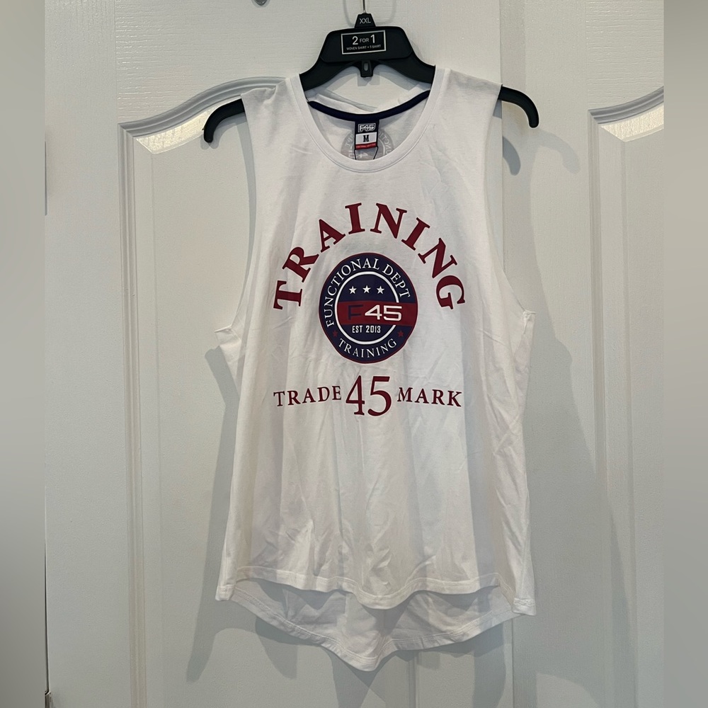 F45 Unisex Tank Top Size Medium